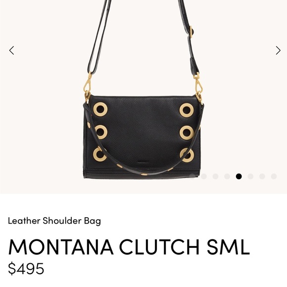 Hammitt Black and Gold Snakeskin Crossbody Bag - Picture 13 of 16